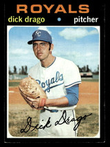 1971 Topps #752 Dick Drago Ex-Mint 