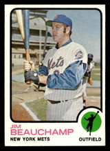 1973 Topps #137 Jim Beauchamp Excellent+ 1973 Topps #137 Jim Beauchamp Excellent+