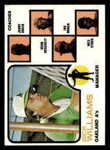 1973 Topps #179 Dick Williams MG Ex-Mint ID: 459653 1973 Topps #179 Dick Williams MG Ex-Mint ID: 459653