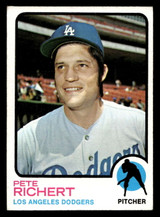 1973 Topps #239 Pete Richert Excellent+ 1973 Topps #239 Pete Richert Excellent+