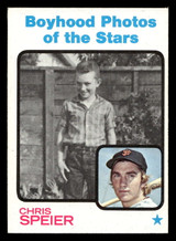 1973 Topps #345 Chris Speier Ex-Mint ID: 460411 1973 Topps #345 Chris Speier Ex-Mint ID: 460411