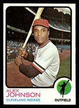 1973 Topps #425 Alex Johnson Near Mint+ 1973 Topps #425 Alex Johnson Near Mint+