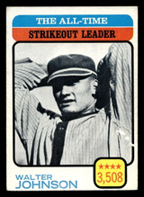 1973 Topps #478 Walter Johnson ATL Excellent ID: 460999 1973 Topps #478 Walter Johnson ATL Excellent ID: 460999