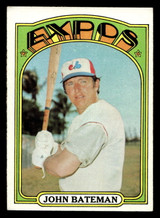 1972 Topps #5 John Bateman Ex-Mint ID: 461877 1972 Topps #5 John Bateman Ex-Mint ID: 461877