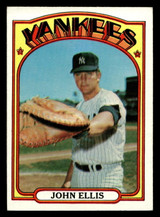 1972 Topps #47 John Ellis Ex-Mint ID: 461977 1972 Topps #47 John Ellis Ex-Mint ID: 461977