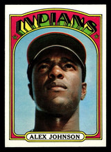1972 Topps #215 Alex Johnson Near Mint+ ID: 462340 1972 Topps #215 Alex Johnson Near Mint+ ID: 462340