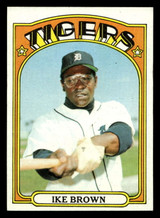 1972 Topps #284 Ike Brown Ex-Mint ID: 462482 1972 Topps #284 Ike Brown Ex-Mint ID: 462482