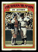 1972 Topps #442 Thurman Munson IA Poor 1972 Topps #442 Thurman Munson IA Poor
