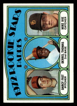 1972 Topps #457 Darcy Fast/Derrel Thomas/Mike Ivie Padres Rookies Ex-Mint RC Rookie ID: 462720 1972 Topps #457 Darcy Fast/Derrel Thomas/Mike Ivie Padres Rookies Ex-Mint RC Rookie ID: 462720