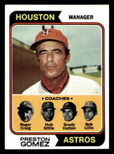 1974 Topps #31 Preston Gomez MG Ex-Mint  ID: 463140