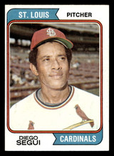1974 Topps #151 Diego Segui Ex-Mint ID: 463552 1974 Topps #151 Diego Segui Ex-Mint ID: 463552