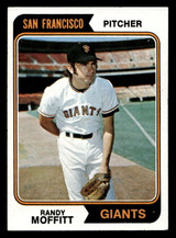1974 Topps #156 Randy Moffitt Near Mint ID: 463569 1974 Topps #156 Randy Moffitt Near Mint ID: 463569