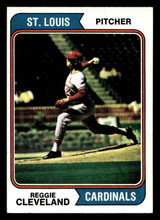 1974 Topps #175 Reggie Cleveland Near Mint ID: 463630 1974 Topps #175 Reggie Cleveland Near Mint ID: 463630