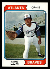 1974 Topps #227 Mike Lum Near Mint ID: 463789 1974 Topps #227 Mike Lum Near Mint ID: 463789
