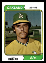 1974 Topps #228 Ted Kubiak Near Mint ID: 463795 1974 Topps #228 Ted Kubiak Near Mint ID: 463795