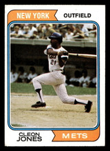 1974 Topps #245 Cleon Jones Excellent 1974 Topps #245 Cleon Jones Excellent