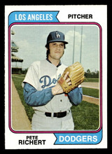1974 Topps #348 Pete Richert Near Mint ID: 464174 1974 Topps #348 Pete Richert Near Mint ID: 464174