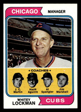 1974 Topps #354 Whitey Lockman MG Near Mint ID: 464194 1974 Topps #354 Whitey Lockman MG Near Mint ID: 464194