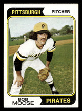 1974 Topps #382 Bob Moose Near Mint ID: 464278 1974 Topps #382 Bob Moose Near Mint ID: 464278