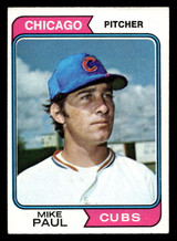 1974 Topps #399 Mike Paul Ex-Mint ID: 464334 1974 Topps #399 Mike Paul Ex-Mint ID: 464334