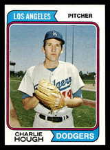 1974 Topps #408 Charlie Hough Ex-Mint ID: 464357 1974 Topps #408 Charlie Hough Ex-Mint ID: 464357