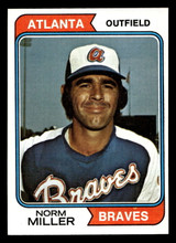 1974 Topps #439 Norm Miller Near Mint ID: 464460 1974 Topps #439 Norm Miller Near Mint ID: 464460