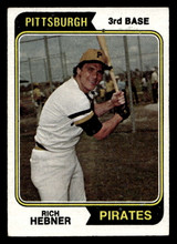 1974 Topps #450 Richie Hebner Excellent+ ID: 464493 1974 Topps #450 Richie Hebner Excellent+ ID: 464493