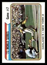 1974 Topps #478 World Series Game 7 Ex-Mint ID: 464586 1974 Topps #478 World Series Game 7 Ex-Mint ID: 464586