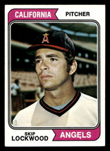 1974 Topps #532 Skip Lockwood Ex-Mint 1974 Topps #532 Skip Lockwood Ex-Mint