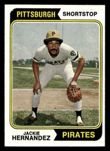 1974 Topps #566 Jackie Hernandez Ex-Mint ID: 464859 1974 Topps #566 Jackie Hernandez Ex-Mint ID: 464859