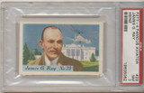 1938 F277-4 Famous Aviator #23 James G Ray PSA 7 NM #*36448 1938 F277-4 Famous Aviator #23 James G Ray PSA 7 NM #*36448
