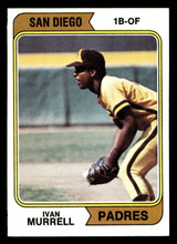 1974 Topps #628 Ivan Murrell Ex-Mint San Diego 1974 Topps #628 Ivan Murrell Ex-Mint San Diego