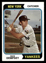 1974 Topps #569 Rick Dempsey Excellent+ 1974 Topps #569 Rick Dempsey Excellent+