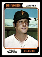 1974 Topps #577 Mike Sadek Ex-Mint RC Rookie ID: 464987 1974 Topps #577 Mike Sadek Ex-Mint RC Rookie ID: 464987