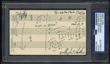 Stephen Sondheim Index Card Signed Auto PSA/DNA Slab Composer Send in the Clowns Stephen Sondheim Index Card Signed Auto PSA/DNA Slab Composer Send in the Clowns