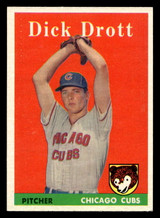 1958 Topps #80 Dick Drott Ex-Mint ID: 465905 1958 Topps #80 Dick Drott Ex-Mint ID: 465905