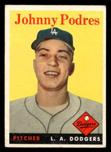 1958 Topps #120 Johnny Podres Very Good ID: 465964 1958 Topps #120 Johnny Podres Very Good ID: 465964