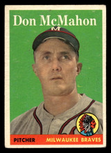 1958 Topps #147 Don McMahon VG-EX RC Rookie 1958 Topps #147 Don McMahon VG-EX RC Rookie