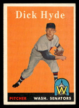 1958 Topps #156 Dick Hyde UER Excellent ID: 466025 1958 Topps #156 Dick Hyde UER Excellent ID: 466025