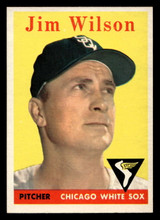 1958 Topps #163 Jim Wilson Ex-Mint ID: 466039 1958 Topps #163 Jim Wilson Ex-Mint ID: 466039