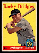 1958 Topps #274 Rocky Bridges Excellent+ ID: 466167 1958 Topps #274 Rocky Bridges Excellent+ ID: 466167