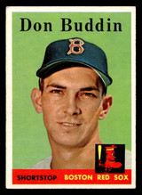 1958 Topps #297 Don Buddin Excellent+ RC Rookie ID: 466210 1958 Topps #297 Don Buddin Excellent+ RC Rookie ID: 466210