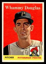 1958 Topps #306 Whammy Douglas Very Good RC Rookie 1958 Topps #306 Whammy Douglas Very Good RC Rookie