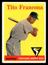1958 Topps #316 Tito Francona VG-EX ID: 466270 1958 Topps #316 Tito Francona VG-EX ID: 466270