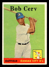 1958 Topps #329 Bob Cerv VG-EX ID: 466304 1958 Topps #329 Bob Cerv VG-EX ID: 466304