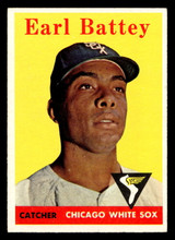 1958 Topps #364 Earl Battey Ex-Mint 1958 Topps #364 Earl Battey Ex-Mint