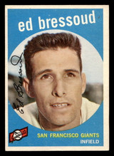 1959 Topps #19 Eddie Bressoud Excellent+ ID: 466568 1959 Topps #19 Eddie Bressoud Excellent+ ID: 466568