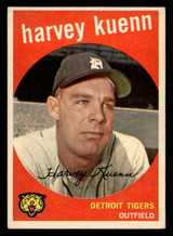 1959 Topps #70 Harvey Kuenn Excellent+ ID: 466692 1959 Topps #70 Harvey Kuenn Excellent+ ID: 466692