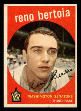 1959 Topps #84 Reno Bertoia Very Good  ID: 466722