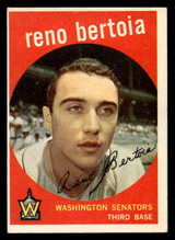 1959 Topps #84 Reno Bertoia Very Good  ID: 466724